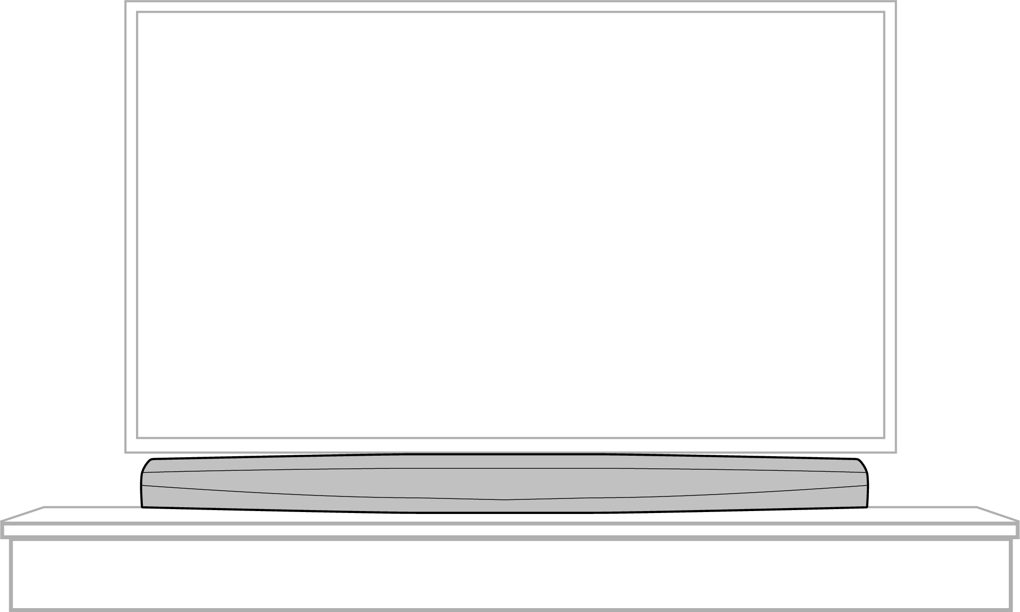 HEOS Bar front wo foot 01